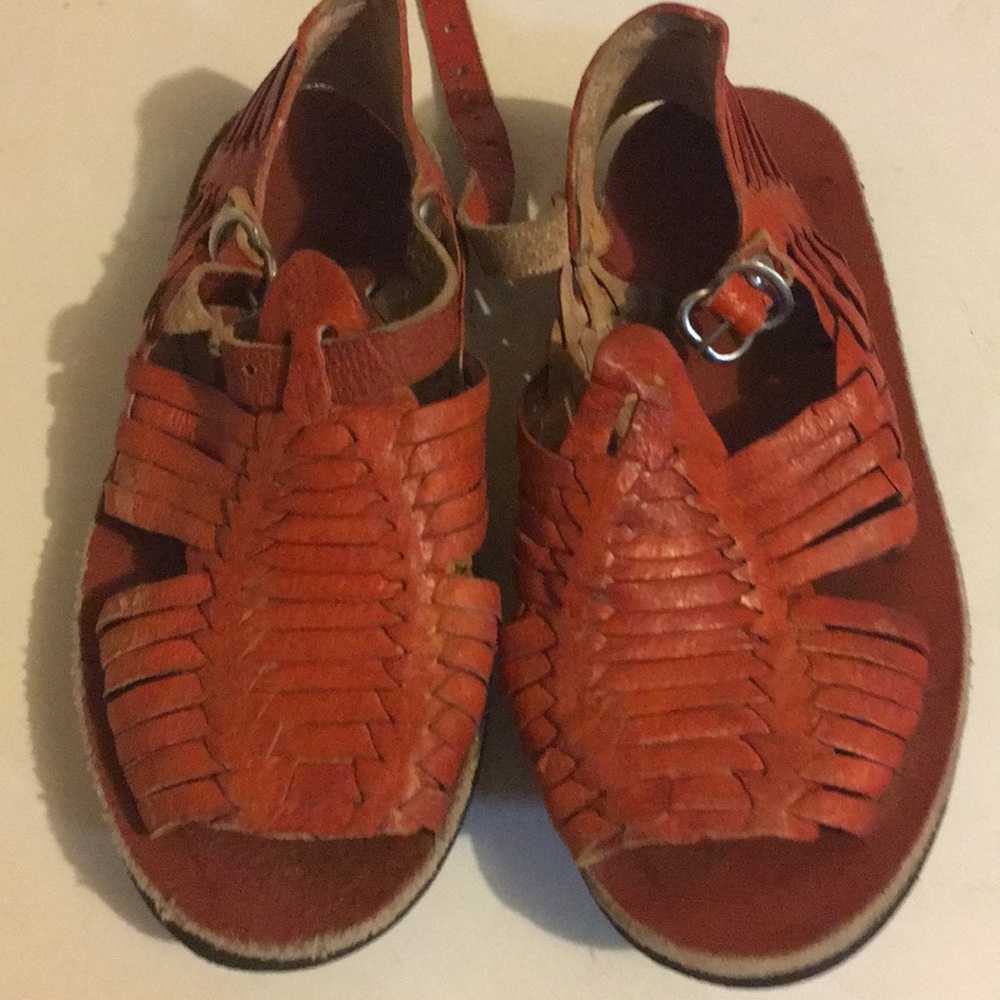 Mexican sandals called huaraches for boys